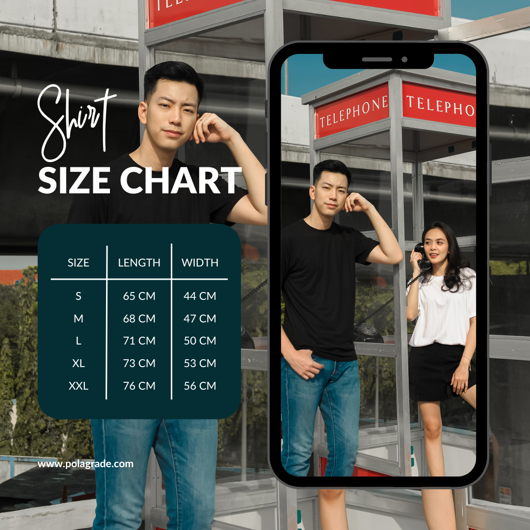 Panduan Ukuran Kaos PolaGrade – Siap Pesan Kaos Custom?